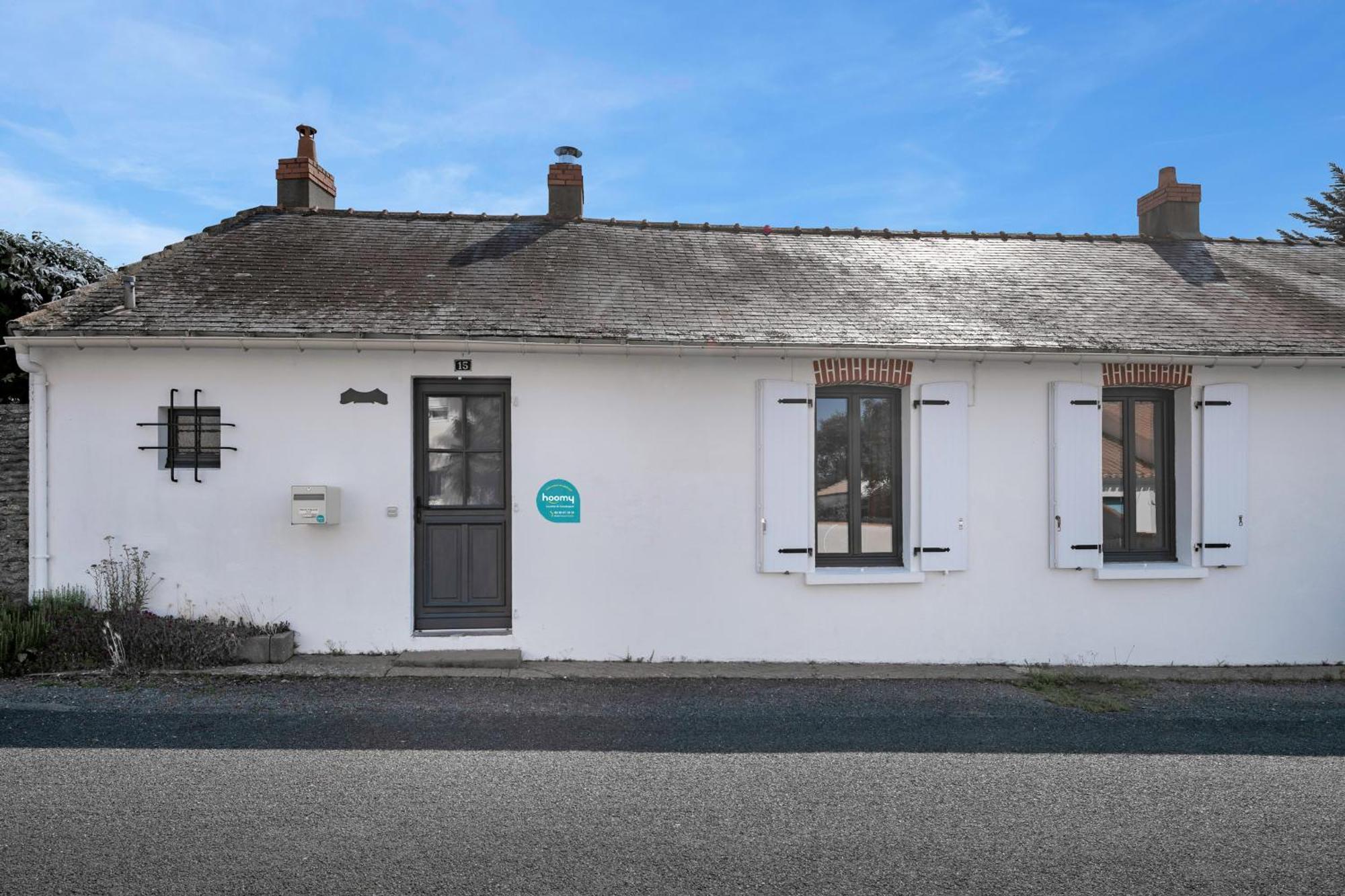 Longere Renovee A 500M Du Centre De Pornic Pour 4 Villa Buitenkant foto